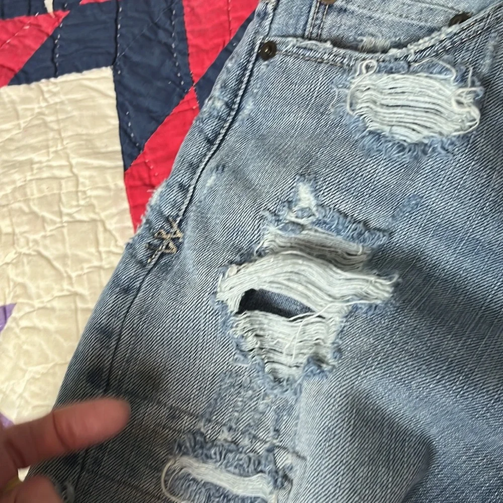 Ksubi boyfriend Jean Shorts distressed - Picture 3 of 8